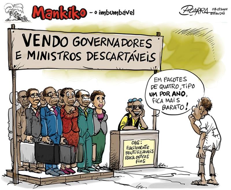 Vendo governadores e ministros descartáveis 
