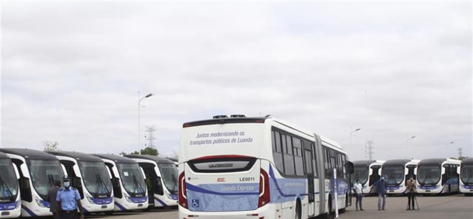 Foram entregues 45 novos autocarros à TCUL, Macon e AngoReal