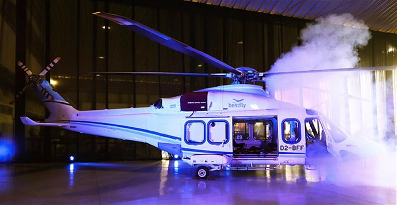 Bestfly investe 52 milhões USD em helicópteros para serviço à Chevron